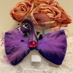 Disney Parks Yama Hercules Feather Hair Bow Interchangeable Swap NWT Cosplay